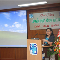 Phẫu thuật nội soi mũi xoang căn bản khóa 09