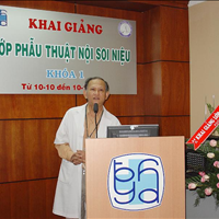 Phẫu thuật nội soi niệu khóa 01