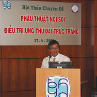 Phẫu thuật nội soi điều trị K trực tràng 17/06/2005