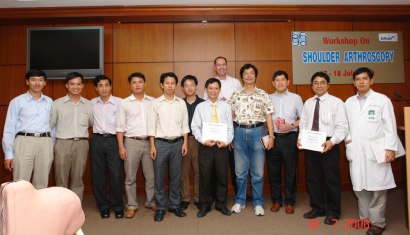 Hội thảo Nội soi khớp vai nâng cao 17 - 18/07/2008