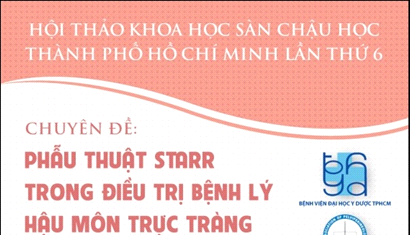 Phẫu thuật starr trong điều trị bệnh lý hậu môn trực tràng