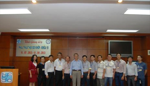 Khai giảng lớp Phẫu thuật nội soi khớp- Khóa 19