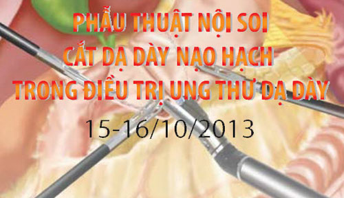 Phẫu thuật nội soi cắt dạ dày nạo hạch trong điều trị ung thư dạ dày