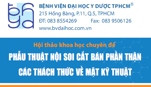 Hội thảo khoa học chuyên đề: Phẫu thuật nội soi cắt bán phần thận: Các thách thức về mặt kỹ thuật