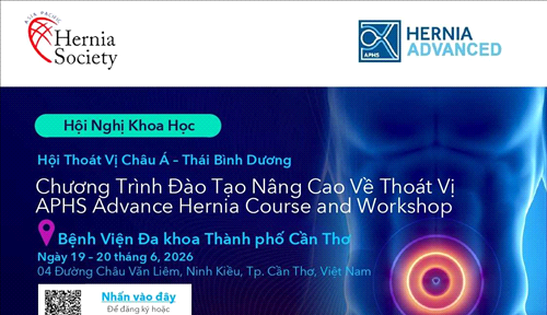 Chương Trình Đào Tạo Nâng Cao Về Thoát Vị  APHS Advance Hernia Course and Workshop